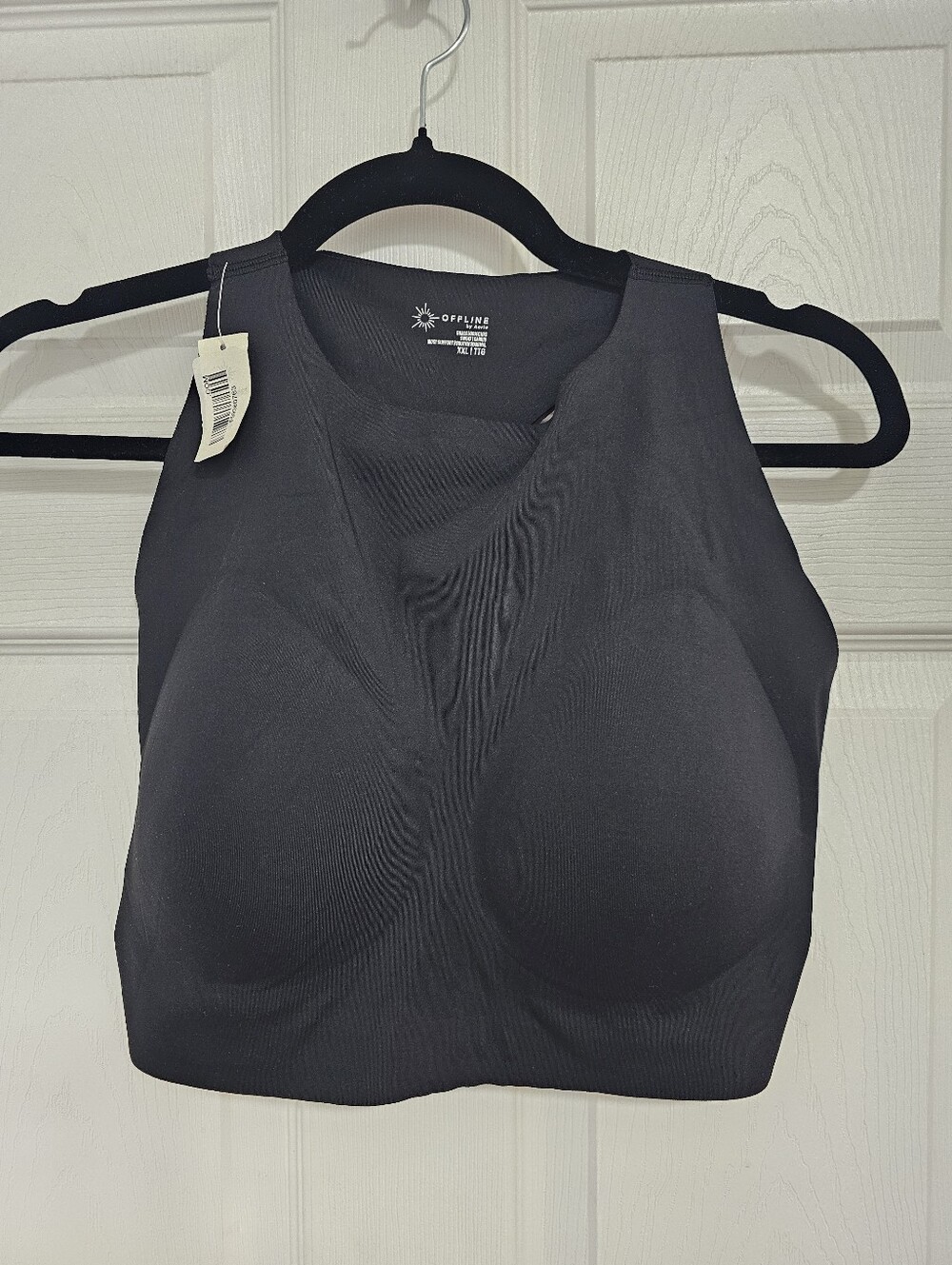 Offline By Aerie Sports Bra Xxl Black